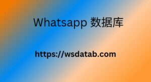 Whatsapp 数据库