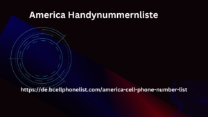 America Handynummernliste